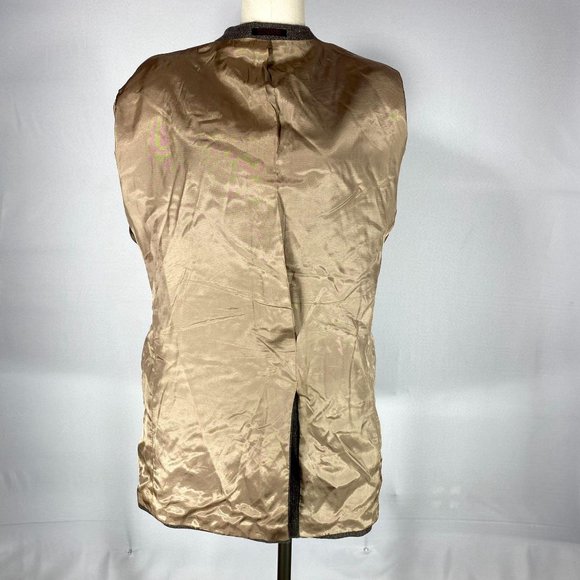 Adam Hall Men's Size 42L Vintage Brown Tweed Wool Jacket Sport Coat Blazer - Picture 6 of 10